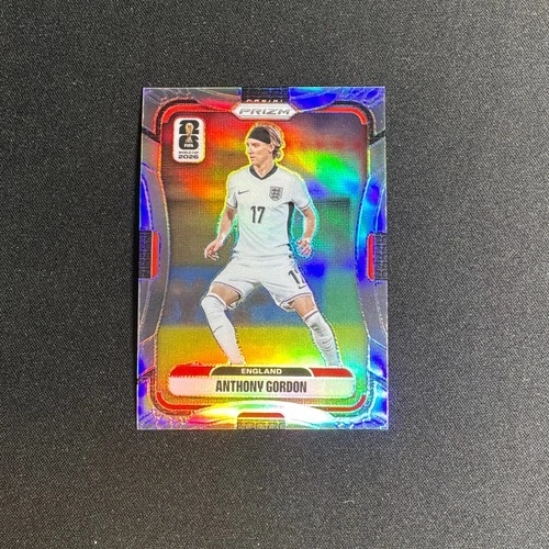2026 Panini Prizm FIFA World Cup Anthony Gordon 105 Silver England