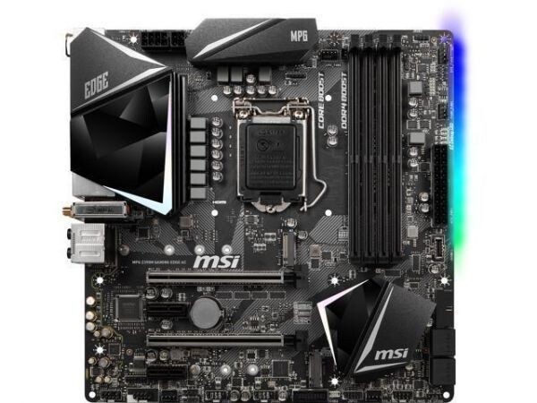 MSI MPG Z390M GAMING EDGE AC LGA 1151 Intel Z390 Micro ATX Mainboard Neuwertig