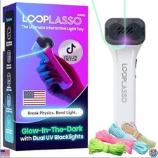 AUTHENTIC Loop Lasso NANO 2025 Model Dual UV Blacklight USB-C NEW SEALED