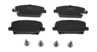 Bremsbelagsatz Scheibenbremse Vorderachse FüR Honda Civic Viii Hatchback IX