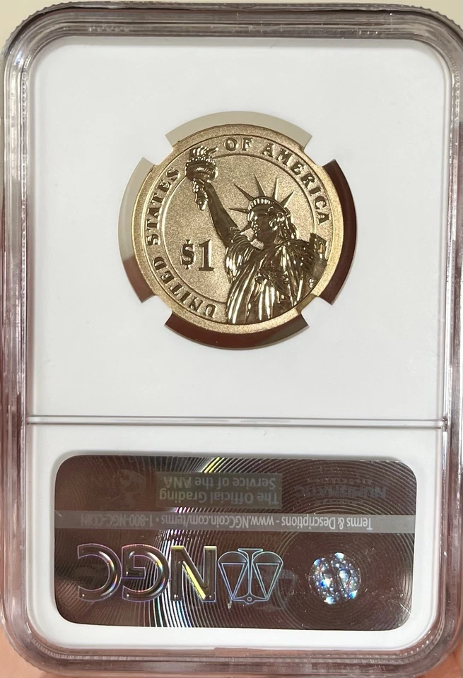 2015-P NGC PF70 Ultra Cameo John F. Kennedy Reverse Proof Presidential $1 Coin - Image 2 of 2