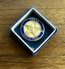 Original 1949 BROOKLYN DODGERS ALL STAR GAME BALFOUR PRESS PIN