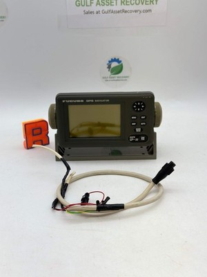 Furuno GP-36 GPS/WAAS Navigator Display Unit w/ Bracket, Pwr Cord (For Parts)