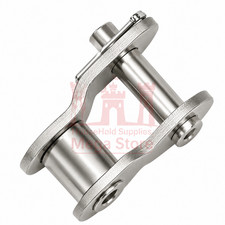 41 Half Link Roller Chain Connecting Link Slide Gate Openers Stainless Steel