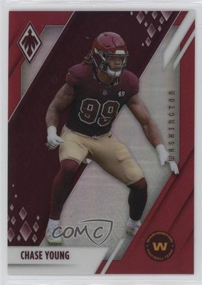 2021 Panini Phoenix Red 58/250 Chase Young #95 v9t