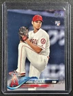 SHOHEI OHTANI 2018 TOPPS #700 ROOKIE PITCHING RC ANGELS