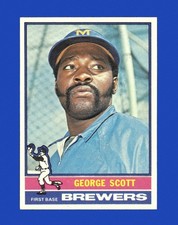 1976 Topps Set-Break # 15 George Scott NM-MT OR BETTER *GMCARDS*