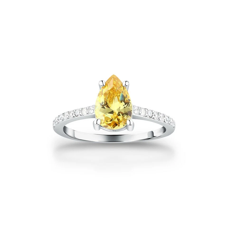 Anillo para mujer Morellato Tesori plata 925 - piedra amarilla Foto 2 de 4