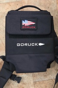 GORUCK Ruck Plate Carrier 3.0 - Streamlined Weighted Rucking Backpack Black
