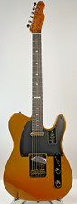 Fender 75th Anniversary American Ultra II Telecaster Electric Guitar Liquid Gold