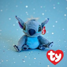 TY Disney Stitch Sparkle Eyes Plush BNWT NEW ITEM 6  Lilo and Stitch Plush Toy