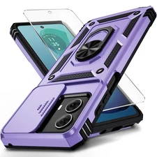 Funda Para Moto G Power 5G 2024 6.7" Case Full Non-Slip Shockproof Kickstand