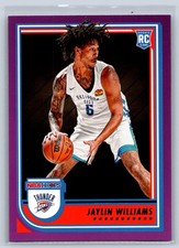 2022-23 Hoops #269 Jaylin Williams Purple