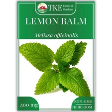 - Lemon Balm Seeds for Planting, 250Mg, 300+ Heirloom, Non-GMO Seeds, Instruc...