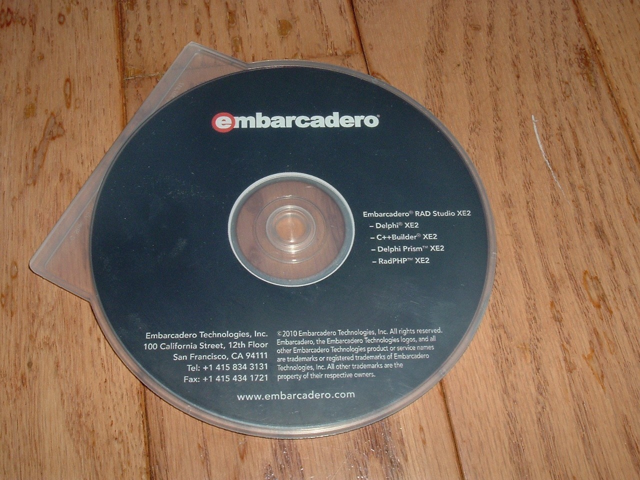 Embarcadero RAD Studio XE2 Delphi, C++ Builder, Prism, RadPHP ...