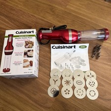 Cuisinart Red Metallic Series Electric Cookie Press Model CCP-10MR