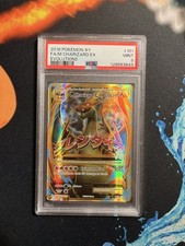 2016 Pokemon XY Evolutions Mega M Charizard EX Full Art 101/108 PSA 9 MINT