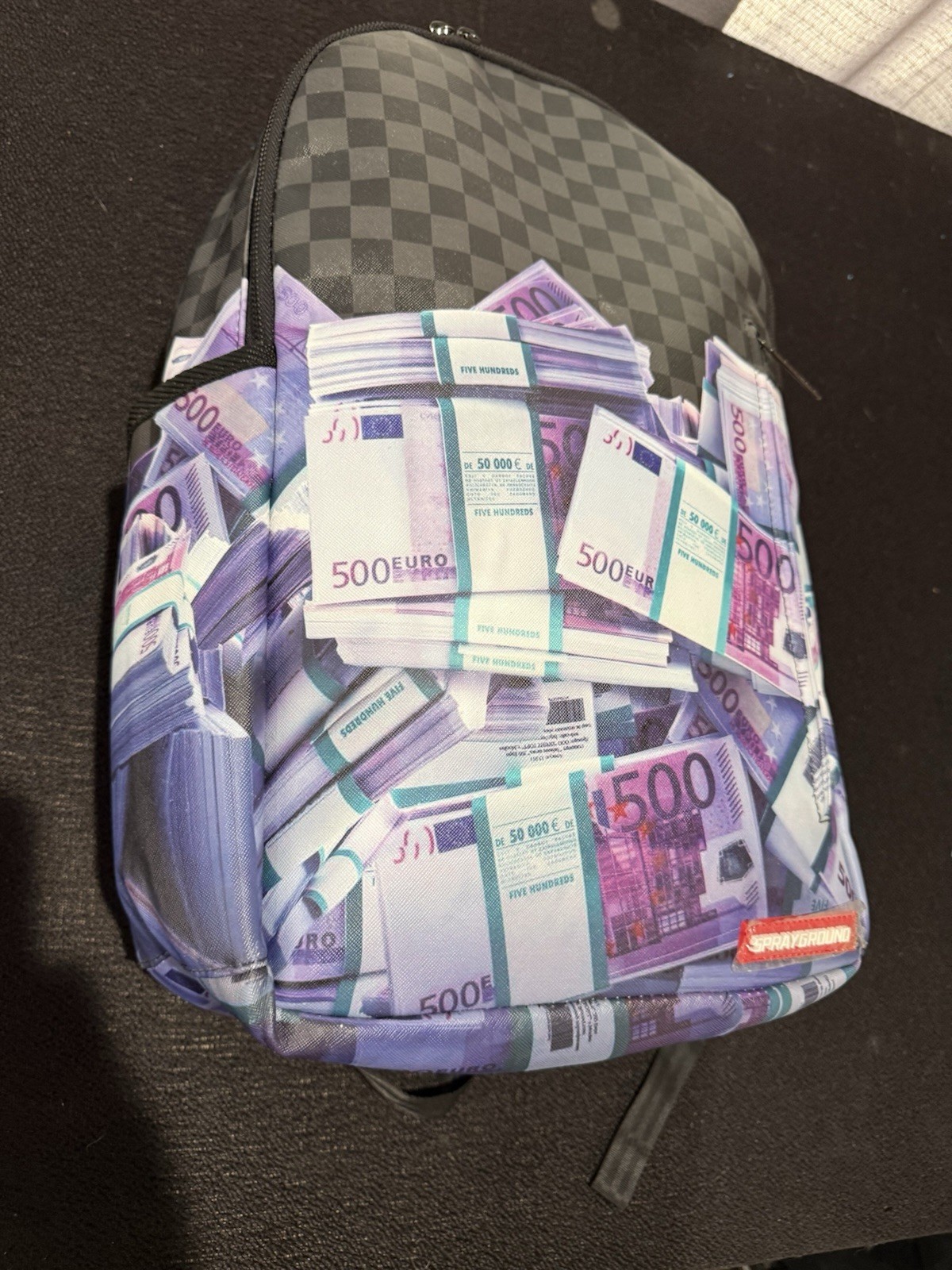 Sprayground Euro Stacks Money Unisex Multicolor Limited Edition Backpack RARE!! image 3