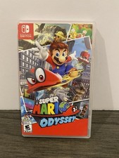 Super Mario Odyssey Video Game Nintendo Switch CASE ONLY - NO GAME Authentic