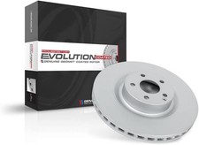 Power Stop EBR1656EVC Front Brake Rotors Geomet Coated BMW X1 X2 Mini- OB