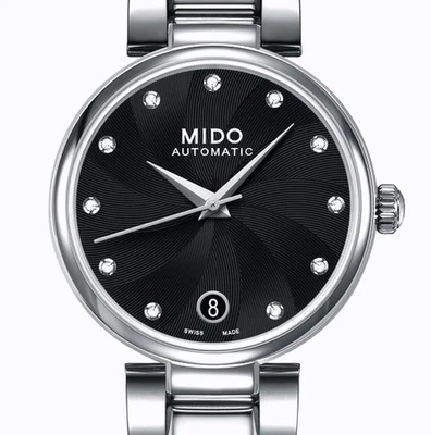 MIDO Baroncelli Automatik Damenuhr Powermatic 80 - Diamonds - M022.207.11.056.10 - Bild 1 von 4