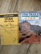 Gem Trails of Utah by James R. Mitchell and utah gem trails lot of 2