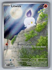 Litwick 101/086 Holo Illustration Rare White Flare Pokemon Near Mint on eBay
