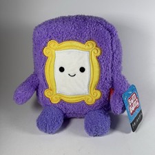 Russ Bum Bumz Plush Friends Peephole 8" Purple Yellow Bean Bag With Tag