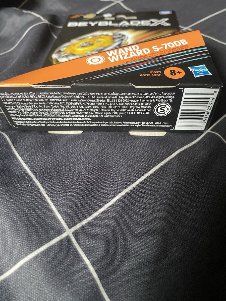 Hasbro Takara Tomy Beyblade X Wand Wizard 5-70DB G1537 UX *sealed
