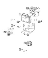 Genuine Mopar Anti-Lock Brake System Module 6...