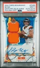 2024 TOPPS RESURGENCE IGNITE ROOKIE PATCH BLUE SURGE BO NIX /99 PSA 9 AUTO AUTH