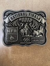 NEW!! 2026 "Youth" Hesston National Finals Rodeo Belt Buckle