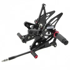 For KAWASAKI NINJA ZX6R 09-25 Rear Set Foot Peg Rest Brake Shift Lever Pedal CNC