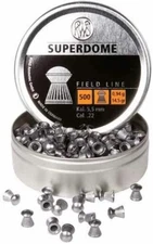 RWS Superdome .22 Cal Pellets for Airguns 14.5 Grain 500 Ct.