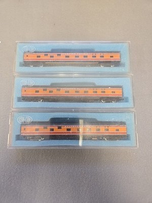 3 N Scale Con Cor Southern pacific Passenger Cars    N41