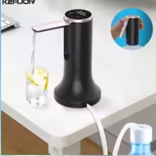 Electric Water Gallon Bottle Pump Foldable Automatic Water Dispenser 19 Liters B