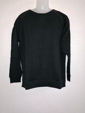Sweater Sweatshirt Pullover Schwarz Größe L 100% Bio-Baumwolle Purpleleaves