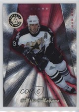 1997 Pinnacle Totally Certified Platinum Red 1244/6199 Mike Modano #33 HOF e0k