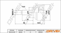 Dr!ve+ Gelenksatz, Antriebswelle DP2110.10.3155 FüR Dacia Renault