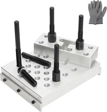 Universal Drill Press Support Block Plate Tool Set Kit, 30 Ton   Bearing and Bus