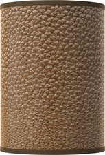 Print Lamp Shade Simulated Leatherette Small 8x8x11 Spider with Harp and Finial