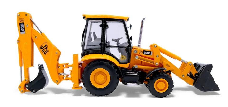 Motorart - Scale 1:50 - Modellino di Terna - JCB Backhoe Loader Mod. 3CX - Immagine 3 di 4