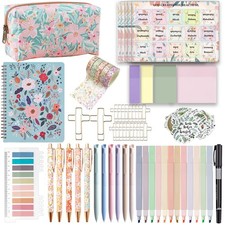 Bible Study Supplies Journaling Kit with Tabs and Notebooks, Bibles Highlight...