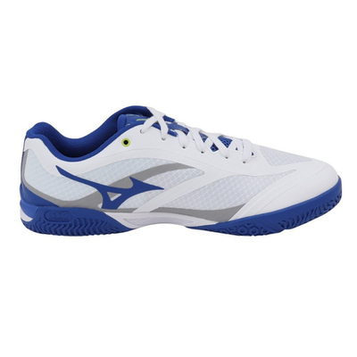 Mizuno Wave Medal 8 Wide Table Tennis White Blue 81GA258306 Men's