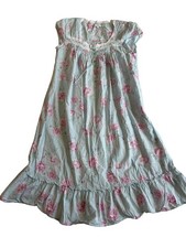 Eileen-West Pink Cottage Roses Cotton Nightgown Floral Sleepwear