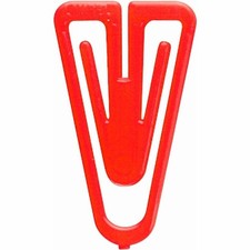 Medium Paper Clips 500 Pack in Assorted Colors for Office Use