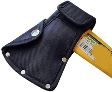 Hatchet Head Sheath Holster, Black Axe Sheath Cover with Snap Fit for Fiskars X7