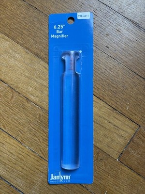 Janlynn Needle craft 6.25  Bar Magnifier Brand New