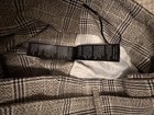 Topshop Womens Cotton Blend Plaid High-Rise Tapered Pants Gray Size 8 — photo 10