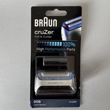 Ricambio rasoio a cassetta testa lamina originale BRAUN cruZer 20S serie 2000